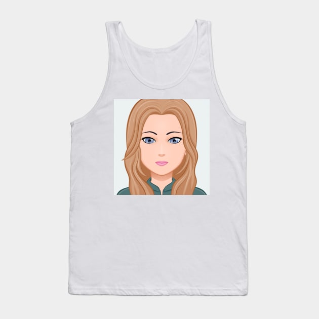 Official animated "Ella" Tank Top by TheCabbageCrewYT